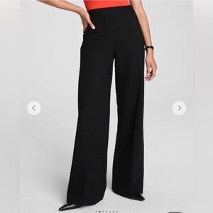 New SPANXsupersmooth Women’s 3X Perfect Fit Wide Leg Pants Black